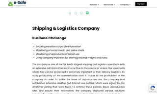 Preview of the Leading Shipping & Logistics Company Case Study