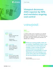 Preview of the Viewpost Case Study