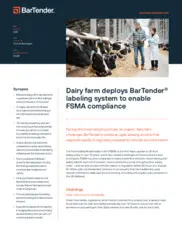 Preview of the Leading Dairy Farm Case Study