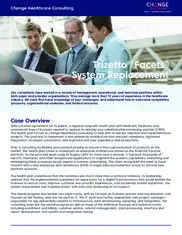 Preview of the Trizetto Case Study