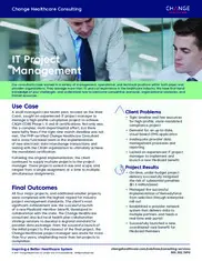 Preview of the Leading Small Managed-Care Health Plan Case Study