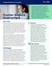 Preview of the Large National Payer Company Case Study