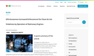 Preview of the Environmental Protection Agency Case Study