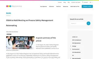 Preview of the Occupational Health and Safety Administration Case Study