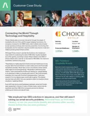 Preview of the Choice Hotels Case Study