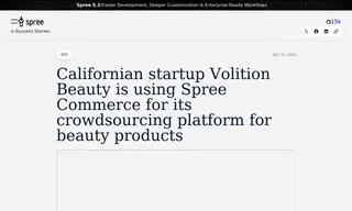 Preview of the Volition Beauty Case Study