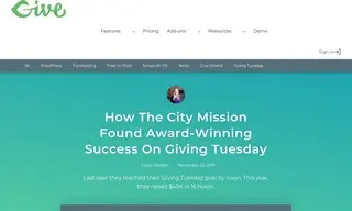 Preview of the The City Mission Case Study