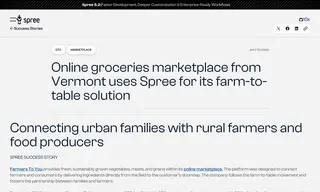 Preview of the Farmers To You Case Study