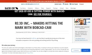 Preview of the re:3D Inc. Case Study