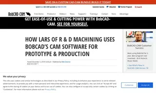 Preview of the R & D Machining Case Study