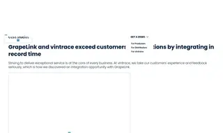 Preview of the GrapeLink Case Study