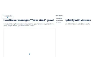 Preview of the Becker Vineyard Case Study