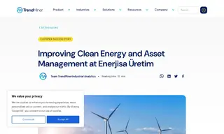 Preview of the Enerjisa Üretim Case Study
