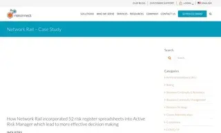 Preview of the Network Rail Case Study