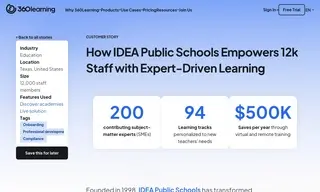 Preview of the IDEA Public Schools Case Study