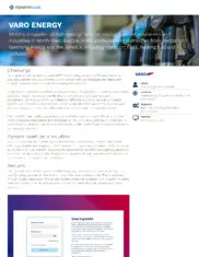 Preview of the VARO Energy Case Study