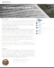 Preview of the The Lorenz Corporation Case Study