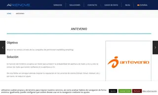 Preview of the Antevenio Case Study