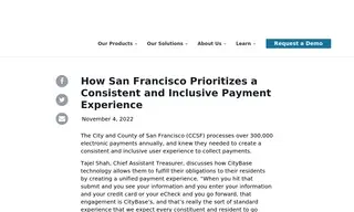 Preview of the City and County of San Francisco Case Study