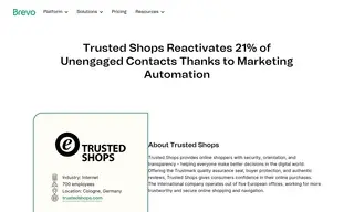 Preview of the Trusted Shops Case Study