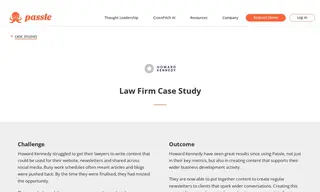 Preview of the Howard Kennedy Case Study