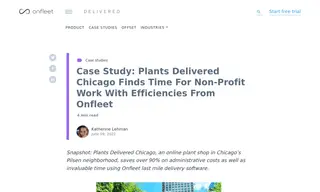 Preview of the Plants Delivered Chicago Case Study