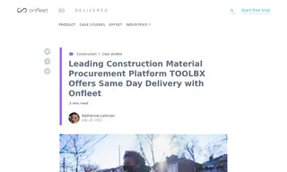 Preview of the TOOLBX Case Study