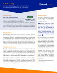 Preview of the Meridian Title Corporation Case Study