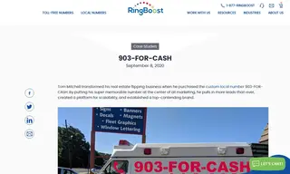 Preview of the 903 For Cash Case Study