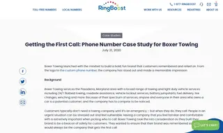Preview of the Boxer Towing Case Study