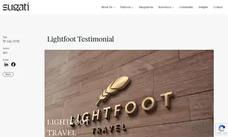 Preview of the Lightfoot Travel Case Study