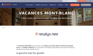 Preview of the Vacances Mont-Blanc Case Study