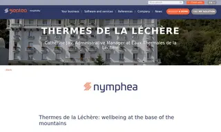 Preview of the Thermes de la Léchère Case Study