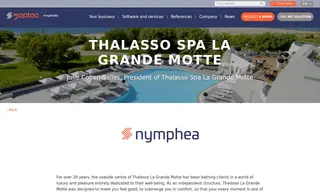 Preview of the Thalasso Spa La Grande Motte Case Study
