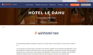 Preview of the Hotel Le Dahu Case Study