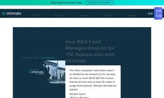 Preview of the B&G Food Enterprises Case Study