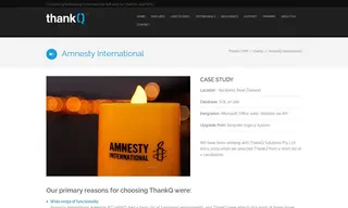 Preview of the Amnesty International Case Study
