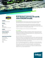 Preview of the Bush Brothers and Company Case Study