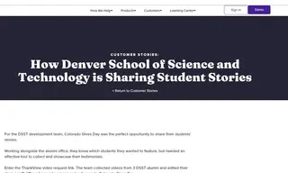 Preview of the Denver School of Science and Technology Case Study