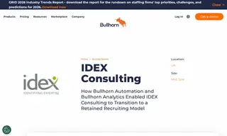 Preview of the IDEX Consulting Case Study
