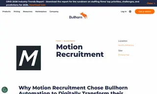 Preview of the Motion Recruitment Case Study