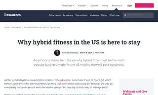 Preview of the ​Amy Francis Fitness Case Study