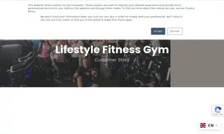 Preview of the Lifestyle Fitness Gym Case Study