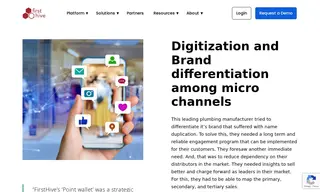 Preview of the Leading Plumbing Manufacturer Case Study