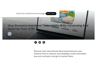 Preview of the Savencia Fromage & Dairy Case Study