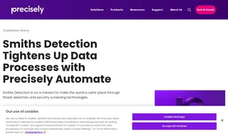 Preview of the Smiths Detection Case Study