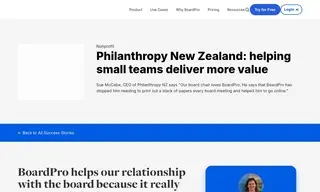 Preview of the Philanthropy New Zealand Case Study