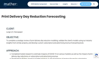 Preview of the Large U.S. Newspaper Case Study