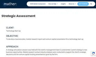 Preview of the Technology Start Up Company Case Study