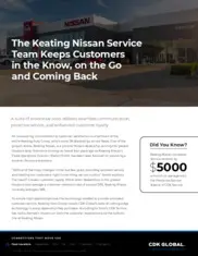 Preview of the Keating Nissan Case Study
